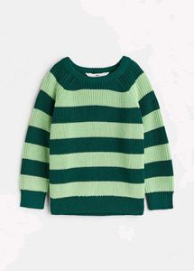 H&amp;M Striped Knit Sweater