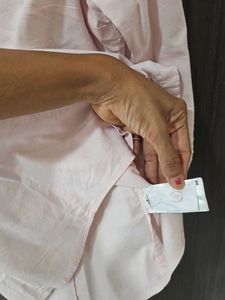 branded h&amp;m Elegant Pink Button-Down Shirt