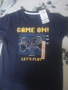 Max &#39;Game On!&#39; Graphic Tee (Size 8-9)