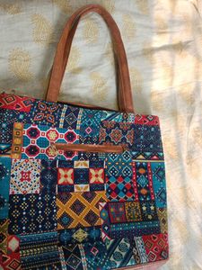 Patchwork Tote Bag