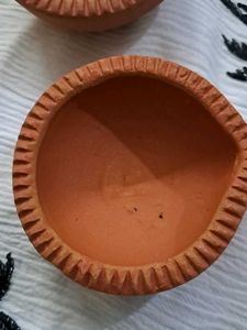 Terracotta Diyas (Set of 2)