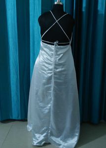 White Sexy Long GOWN( 28,30,32,34,36,38,40)