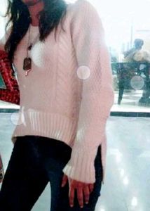 White Knit Sweater 😮
