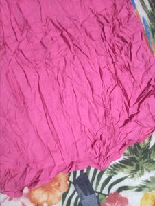 Pink Sleeveless Casual Top