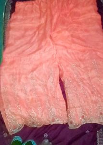 Peach Palazzo Pants