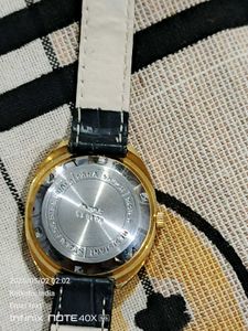 Vintage Gold Tone Automatic Watch