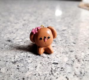 Dog Clay Charm