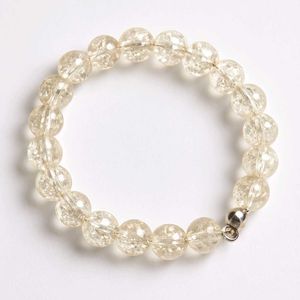 Clear Quartz Bead Bracelet And Anklet