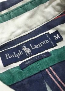 90s striped ralph Lauren shirt