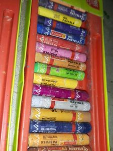 oil pastels colour