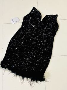 Sparkling Black Party Dress