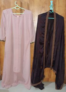 Pakistani Kurti With Duatta Set