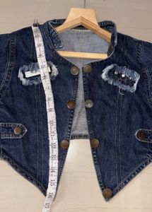 Cropped Denim Jacket