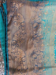 Elegant Striped Sari Blouse