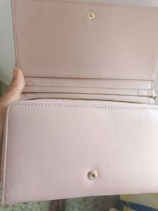 Blush Pink Crossbody Wallet