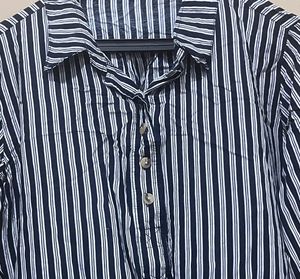 Striped Cinched Blouse