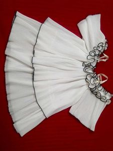 White Ruffle Off shoulder top