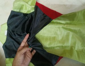 Boy Silk Kurta-Dhoti-Velvet Kotti Set For Festival