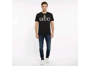 Gucci Black Logo T-Shirt size M to XXL