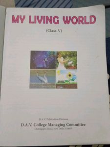 Science Book DAV Publication Class 5