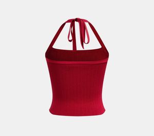 Red Halter Top - New with Tags
