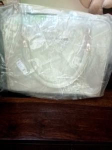 New From Box Lino Perros Off White Satchel Handbag