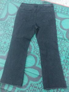 Black Flare Jeans