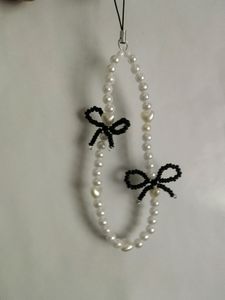 black bow Phone charm/Keychain