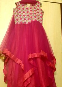 Pretty Embroidered Ethnic Gown