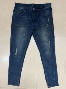 NUON|Westside|Ripped Dark Wash Jeans