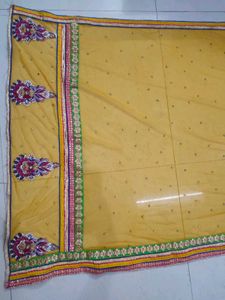 Beautiful Yellow Full size Lehenga Dupatta