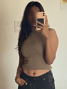 Brown Sleeveless Crop Top