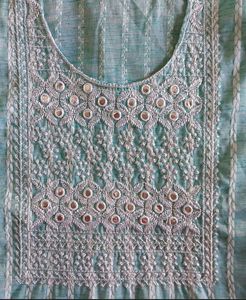 Light Blue Kurti
