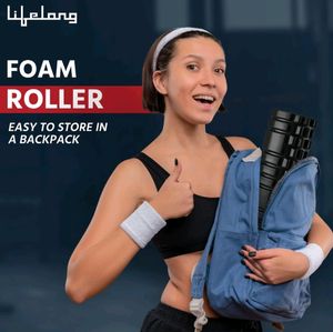 Brand New Lifelong Roller For Back Pain, Tissue Massage, Foam Roller For Exercise In Gym