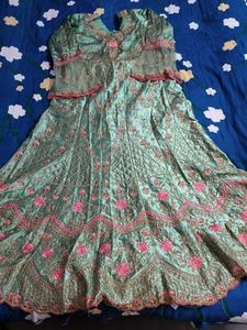 PAKISTANI SATIN DRESS