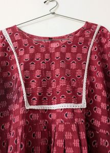 Maroon Tunic