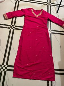 Pink Kurta Set