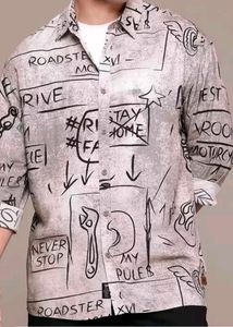 Roadster Printed Casual Shirt