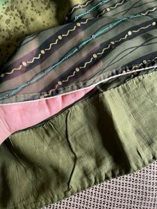 Heavy Sequins Saree