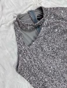 Sparkling Silver Party Dress