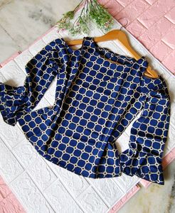 Beautiful Cold Shoulder Top