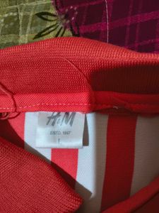 H&amp;M Striped Polo Shirt