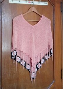 Summer Ponchu top (क्रोशिया से बना)