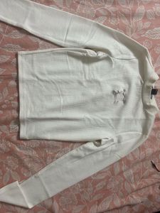 White Long Sleeve Top