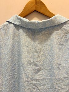 Beautiful Blue Over Size Imported Shirt