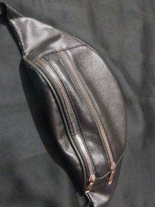Black Waist Bag