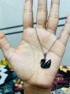 Swan Pendant Necklace