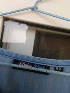 Denim Kurta In Good Condition  .