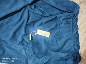 Elegant Blue Maxi Dress