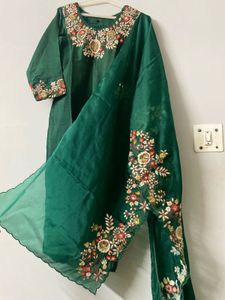 Gorgeous Bottle Green Complete Suit Set:Gotta Work